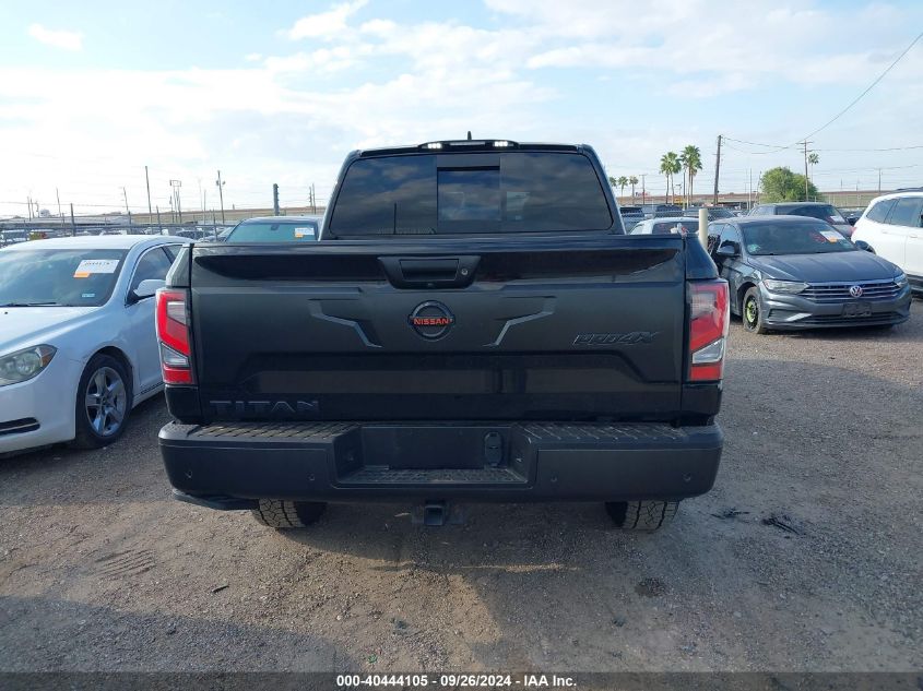 2022 Nissan Titan VIN: 1N6AA1ED0NN105048 Lot: 40444105