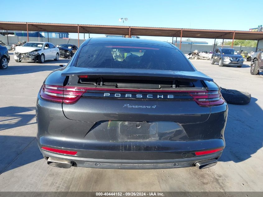 2018 Porsche Panamera 4 VIN: WP0AA2A72JL111903 Lot: 40444152