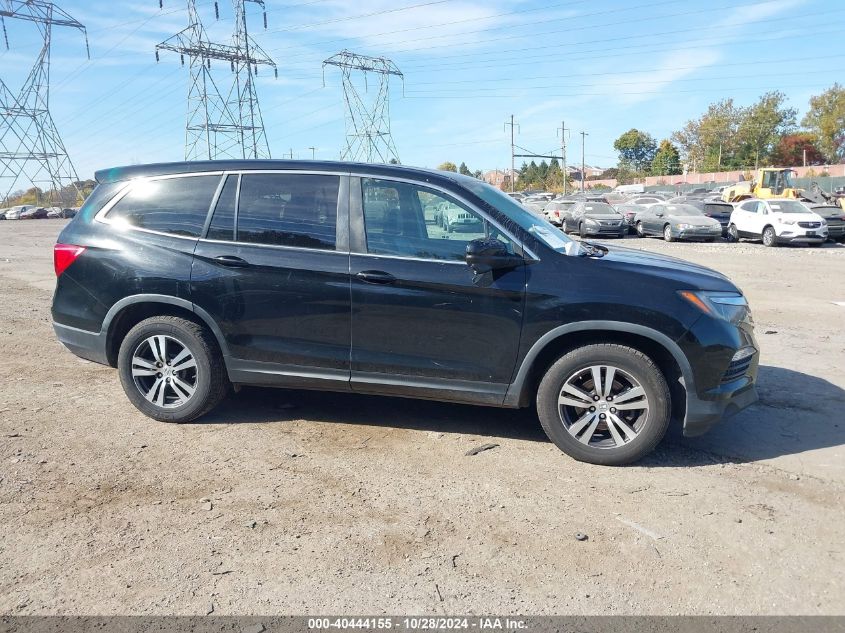 2016 Honda Pilot Ex-L VIN: 5FNYF6H5XGB113535 Lot: 40444155