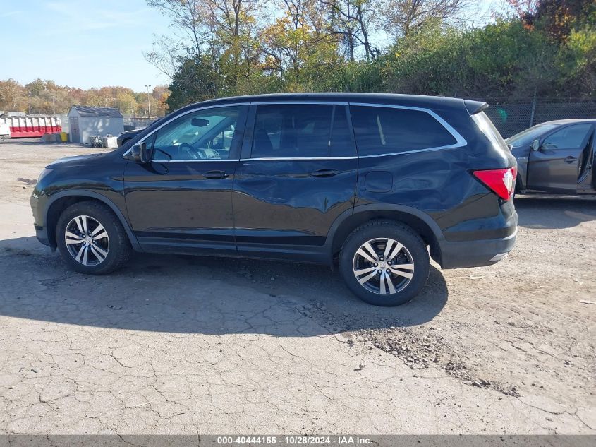 2016 Honda Pilot Ex-L VIN: 5FNYF6H5XGB113535 Lot: 40444155