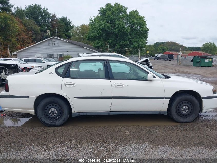 2005 Chevrolet Impala Police VIN: 2G1WF55K359246787 Lot: 40444165