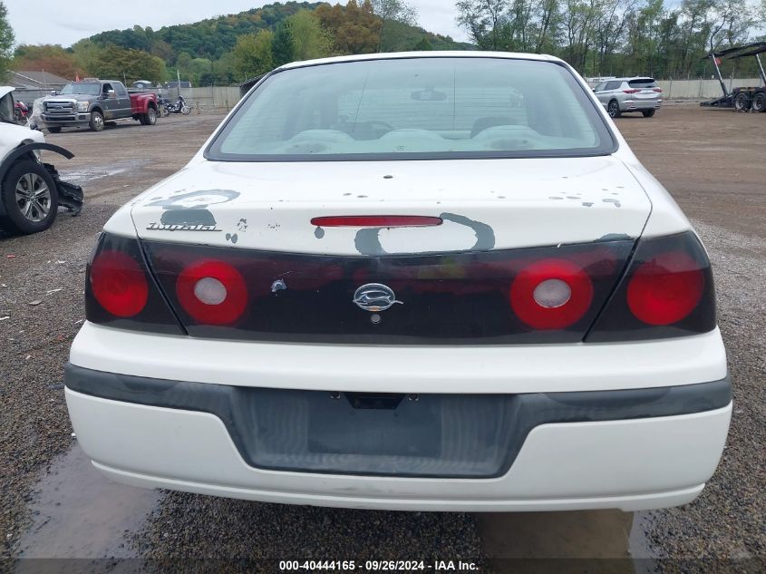 2005 Chevrolet Impala Police VIN: 2G1WF55K359246787 Lot: 40444165