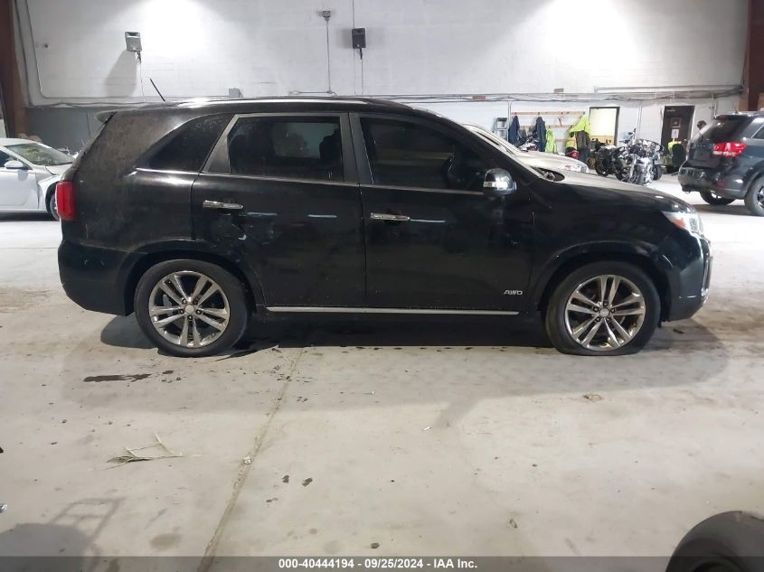 2014 Kia Sorento Limited V6 VIN: 5XYKWDA78EG525870 Lot: 40444194