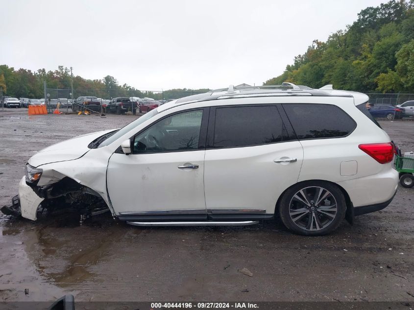 2020 Nissan Pathfinder Platinum 4Wd VIN: 5N1DR2DM9LC635555 Lot: 40444196