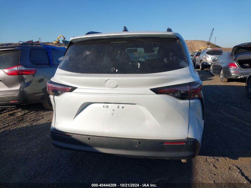 2023 Toyota Sienna Xle VIN: 5TDJRKEC9PS176268 Lot: 40444209