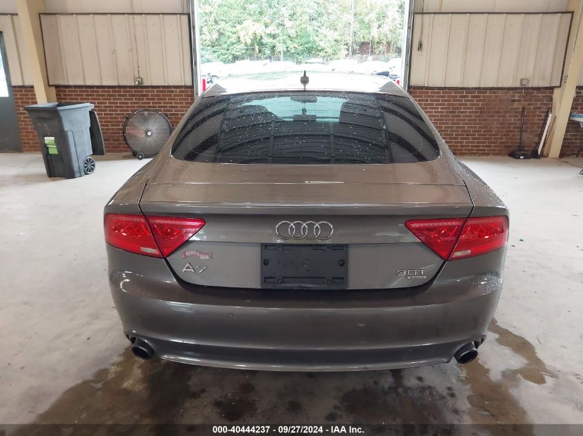 2012 Audi A7 Premium VIN: WAUSGAFC1CN002498 Lot: 40444237