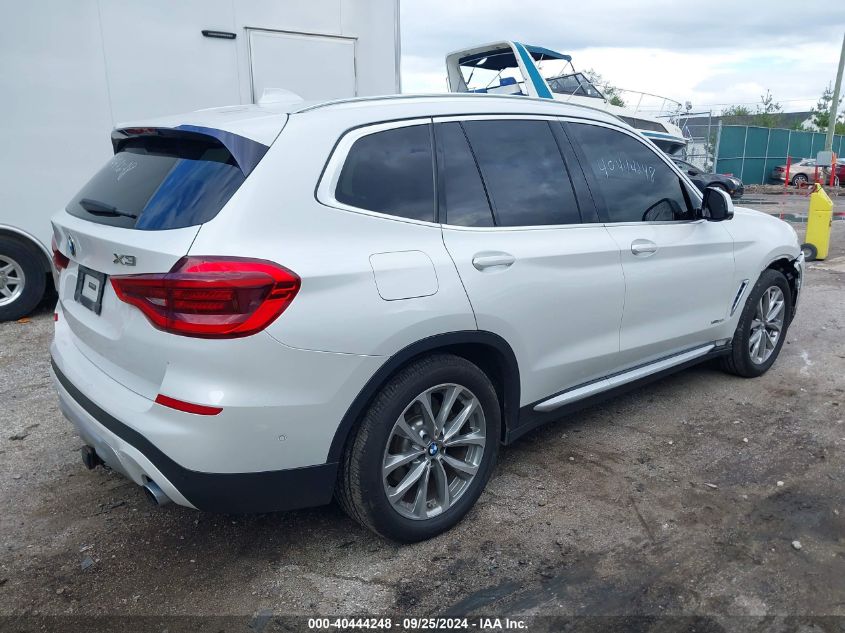 2018 BMW X3 XDRIVE30I - 5UXTR9C59JLD64546