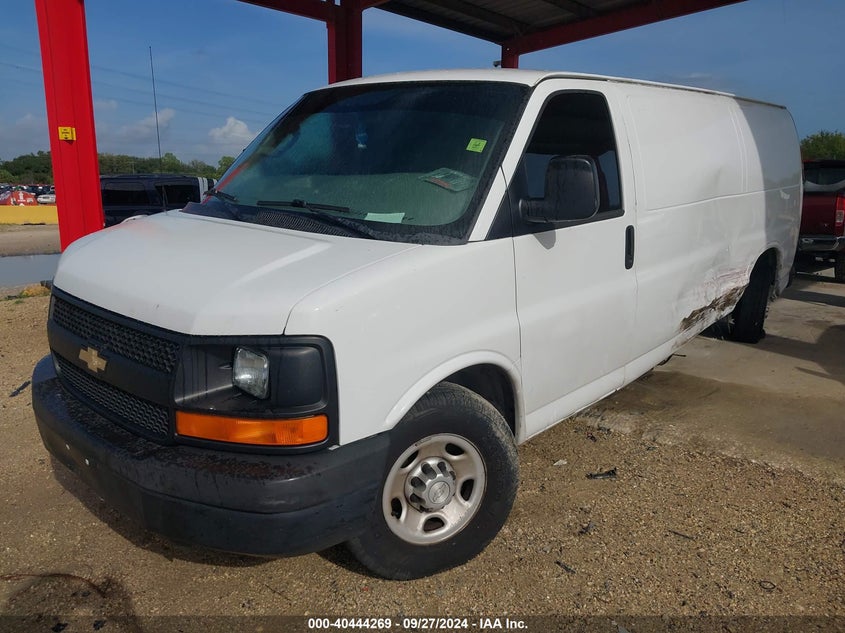 VIN 1GCWGAFF0H1339791 2017 CHEVROLET EXPRESS 2500 WORK VAN