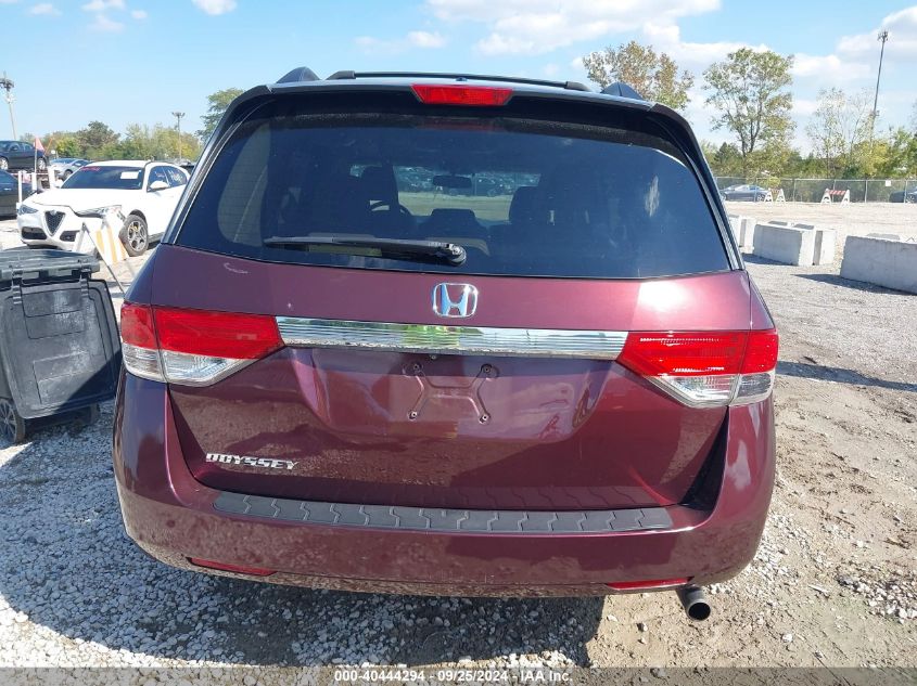 2014 Honda Odyssey Ex-L VIN: 5FNRL5H63EB021812 Lot: 40444294