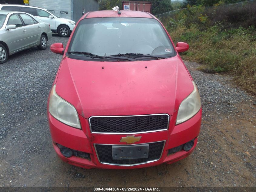 KL1TD66E39B607168 2009 Chevrolet Aveo Lt