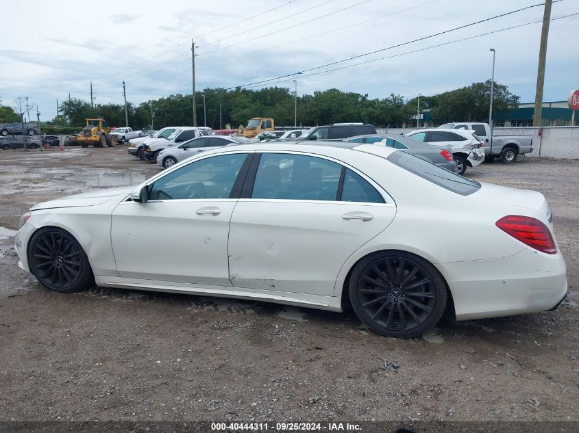 2016 Mercedes-Benz S 550 VIN: WDDUG8CB1GA219214 Lot: 40444311