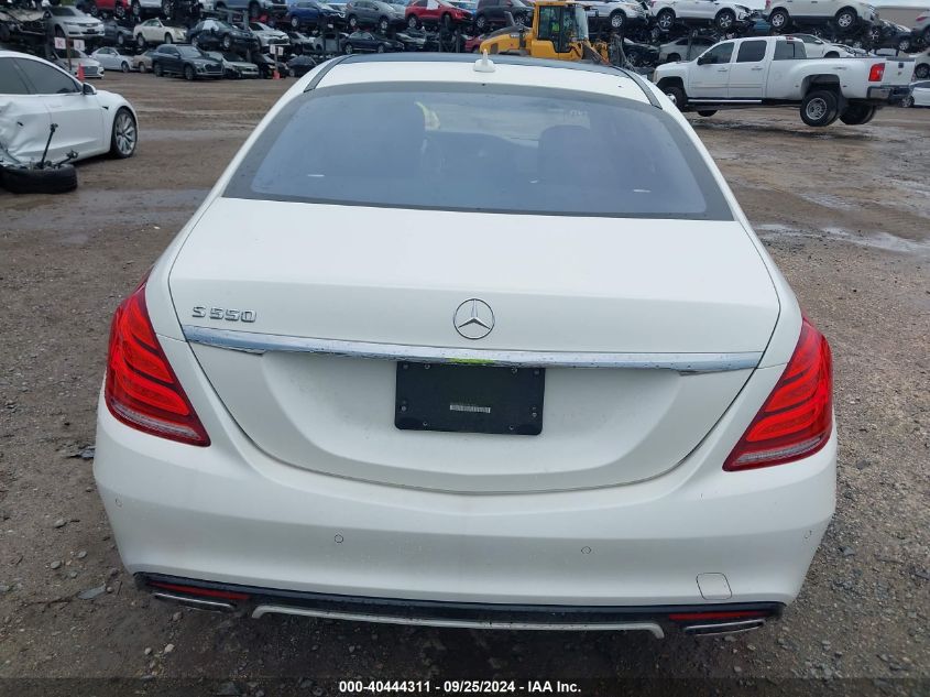 2016 Mercedes-Benz S 550 VIN: WDDUG8CB1GA219214 Lot: 40444311