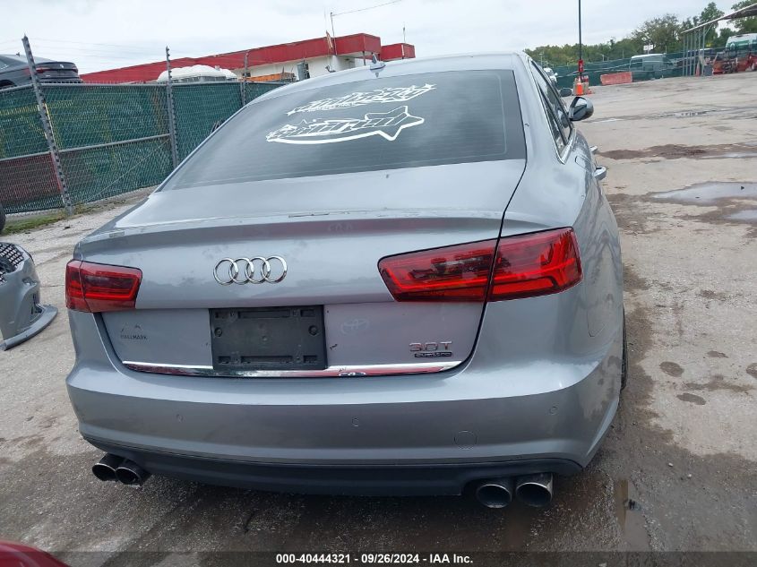 2017 Audi A6 3.0T Premium Plus VIN: WAUF2AFC6HN039134 Lot: 40444321