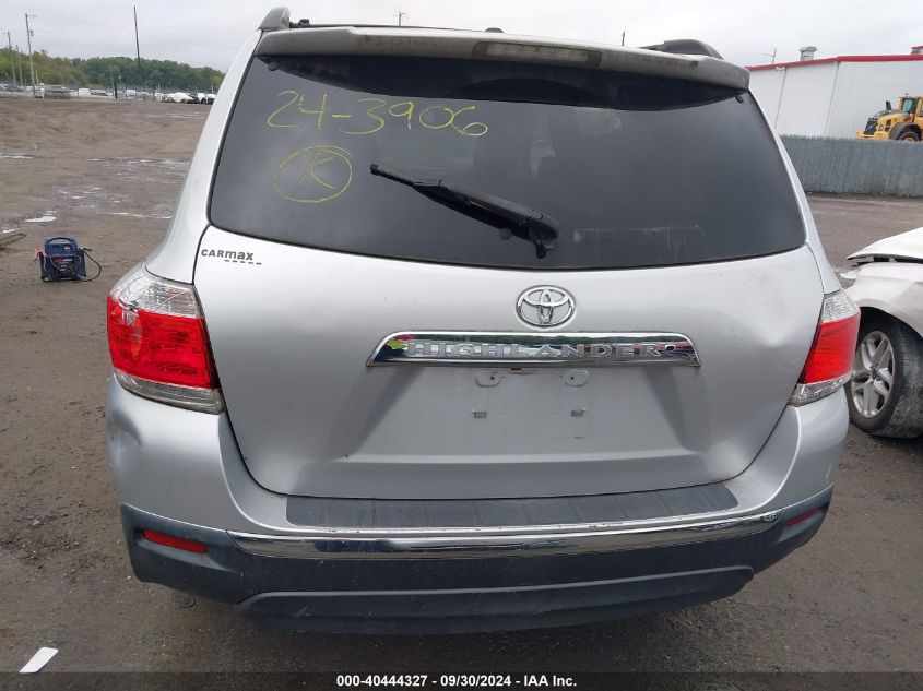 5TDZK3EH8BS031773 2011 Toyota Highlander Base V6