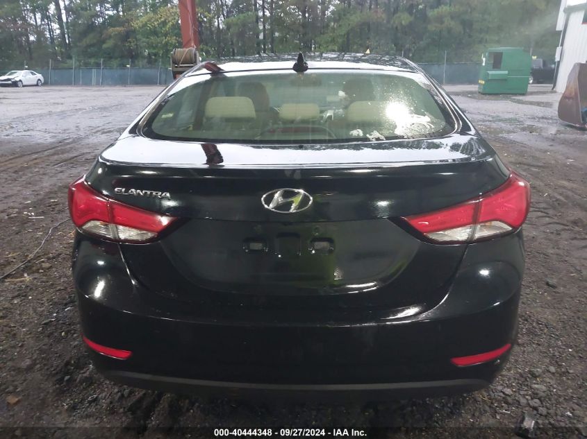 2014 Hyundai Elantra Se VIN: KMHDH4AE6EU041742 Lot: 40444348