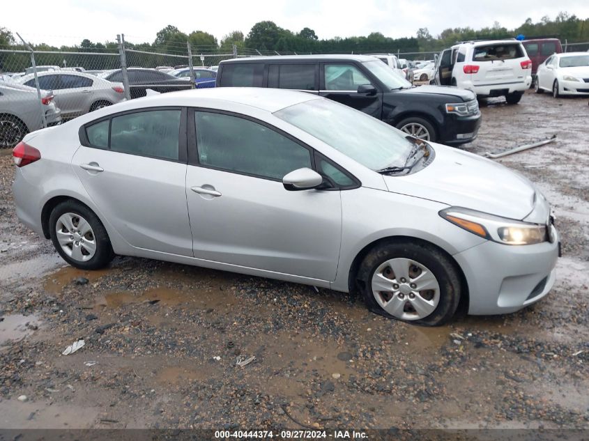 2017 Kia Forte Lx VIN: 3KPFL4A72HE032973 Lot: 40444374