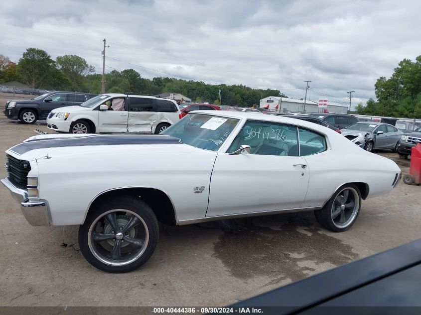 1972 Chevrolet Chevelle VIN: 00001D37F2B506639 Lot: 40444386