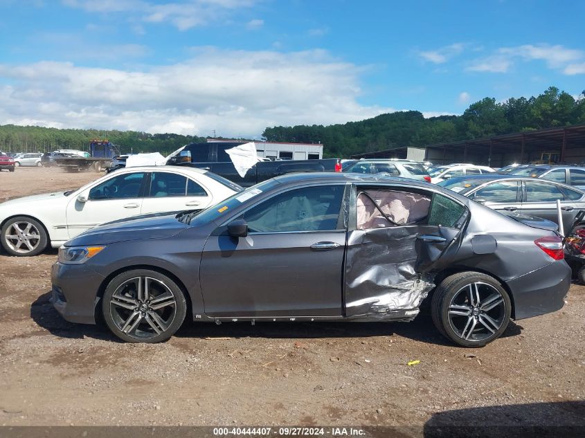 1HGCR2F10HA265653 2017 Honda Accord Sport Se