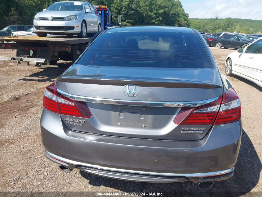 1HGCR2F10HA265653 2017 Honda Accord Sport Se