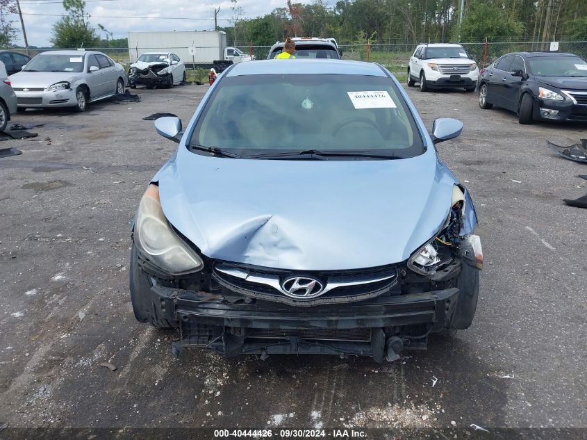 2012 Hyundai Elantra Gls (Ulsan Plant) VIN: KMHDH4AEXCU392926 Lot: 40444426