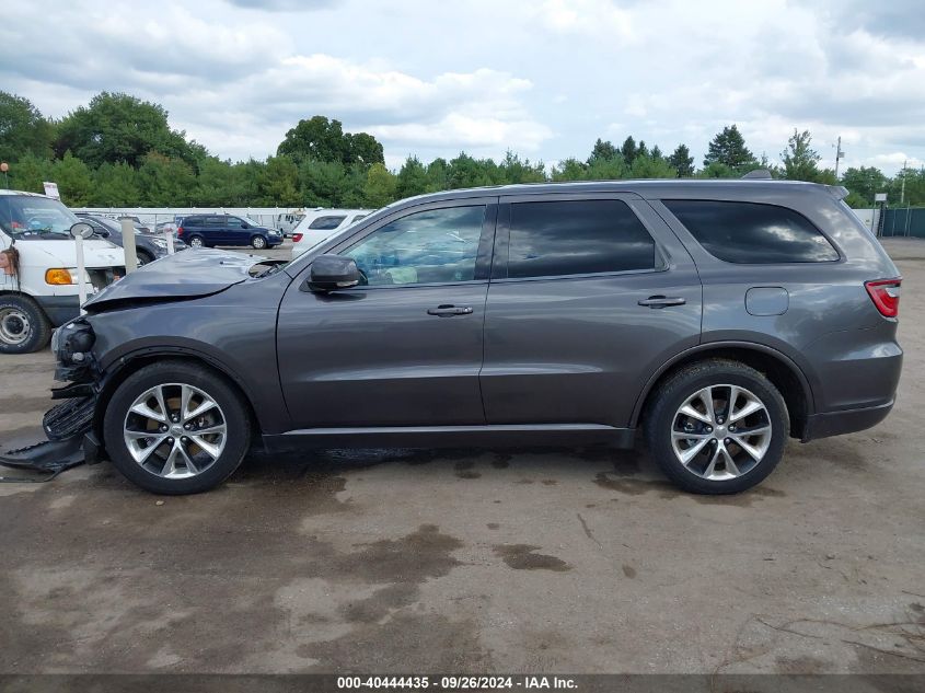 2014 Dodge Durango R/T VIN: 1C4SDJCT0EC374705 Lot: 40444435