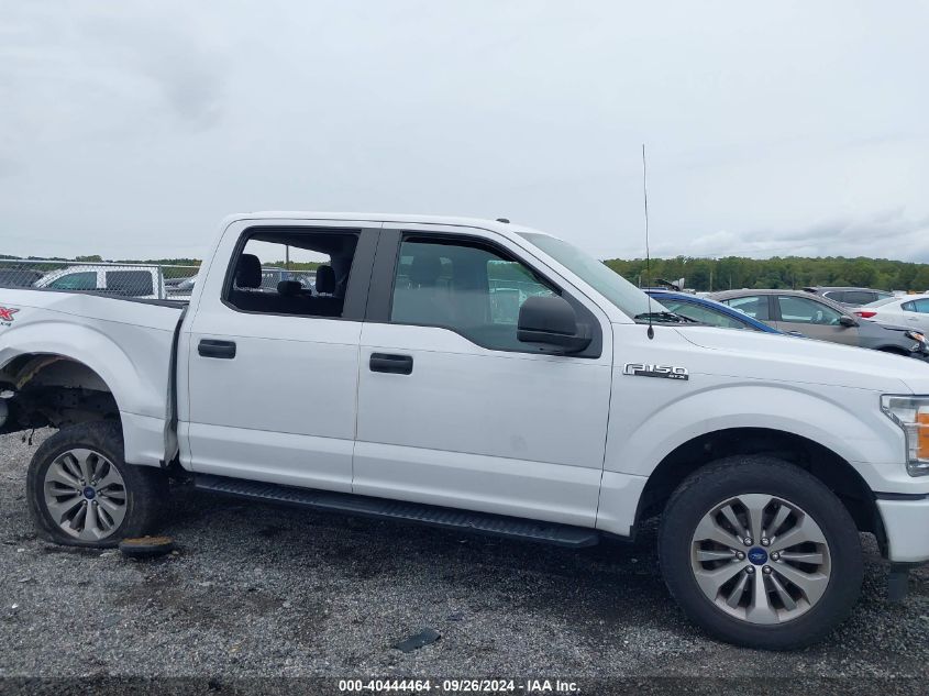 2018 Ford F-150 Supercrew VIN: 1FTEW1E55JKF32896 Lot: 40444464