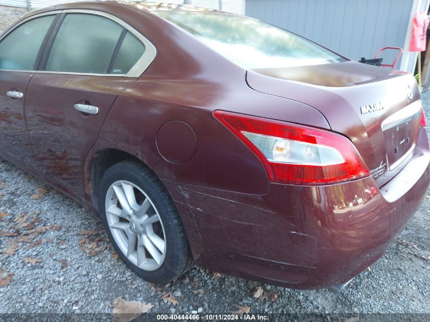 2011 Nissan Maxima S/Sv VIN: 1N4AA5AP2BC835261 Lot: 40444466