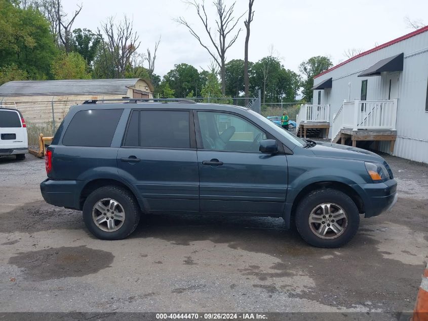 2004 Honda Pilot Exl VIN: 2HKYF18574H564390 Lot: 40444470