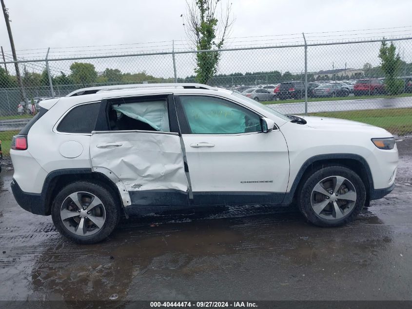 2019 Jeep Cherokee Limited 4X4 VIN: 1C4PJMDX0KD321851 Lot: 40444474