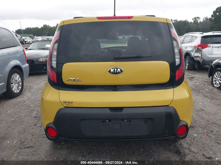 2015 Kia Soul + VIN: KNDJP3A5XF7183967 Lot: 40444488