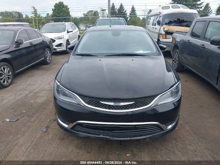 2016 Chrysler 200 Limited VIN: 1C3CCCABXGN128351 Lot: 40444493