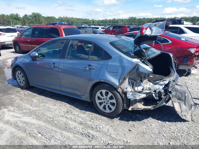 2022 Toyota Corolla Le VIN: JTDEPMAE5NJ218763 Lot: 40444499