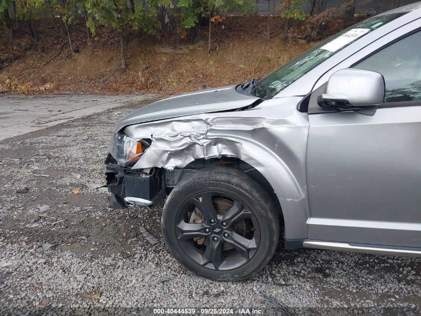 2018 Dodge Journey Crossroad VIN: 3C4PDCGG3JT504781 Lot: 40444539