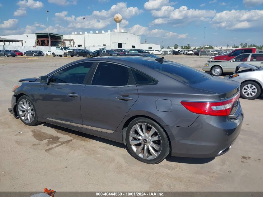 2013 Hyundai Azera VIN: KMHFH4JG3DA255887 Lot: 40444560