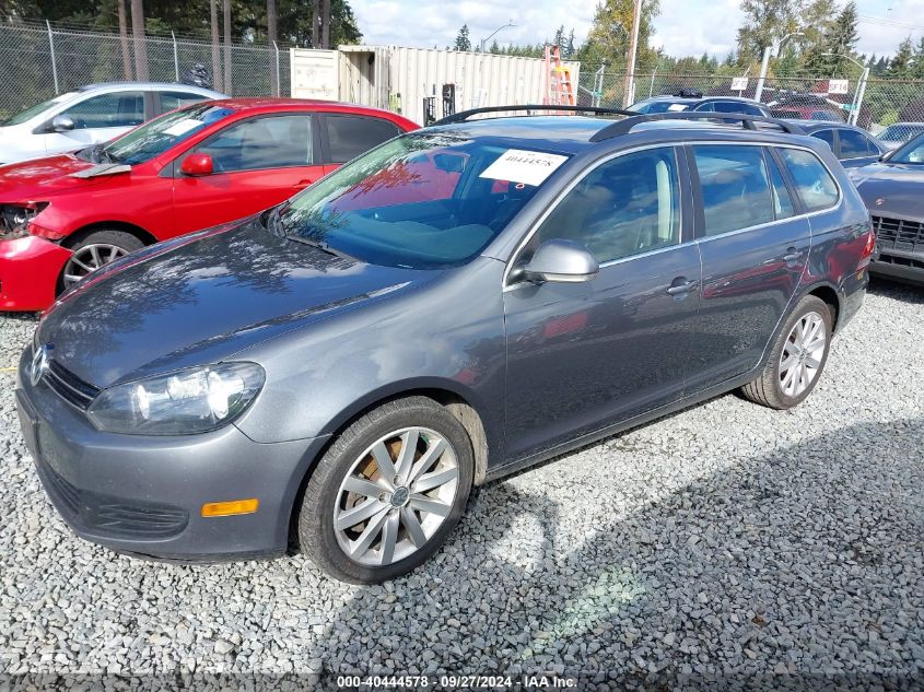 3VWPL7AJ2DM604929 2013 Volkswagen Jetta Sportwagen 2.0L Tdi