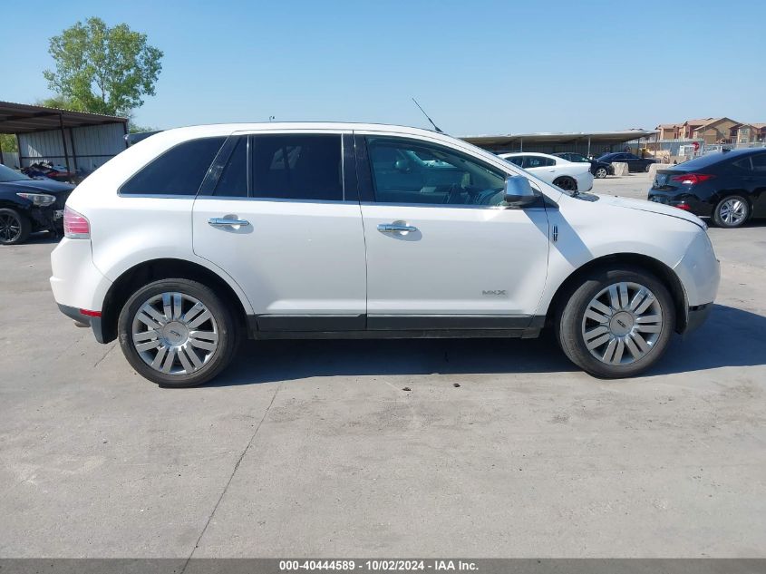 2010 Lincoln Mkx VIN: 2LMDJ6JC5ABJ32102 Lot: 40444589