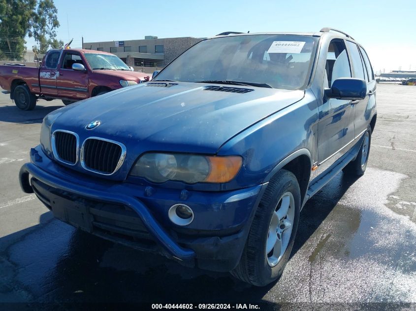 2001 BMW X5 3.0 VIN: WBAFA53591LM88051 Lot: 40444602