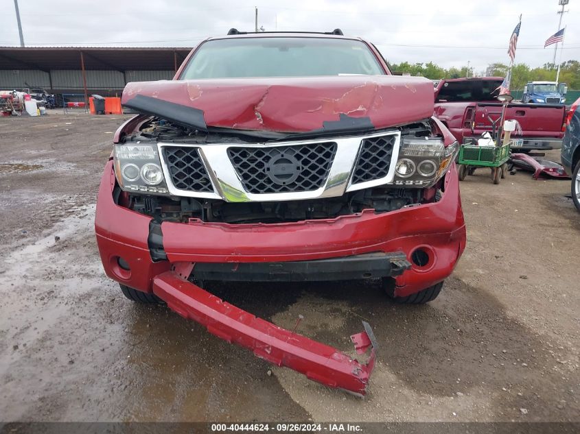 2006 Nissan Pathfinder Se VIN: 5N1AR18W56C625604 Lot: 40444624