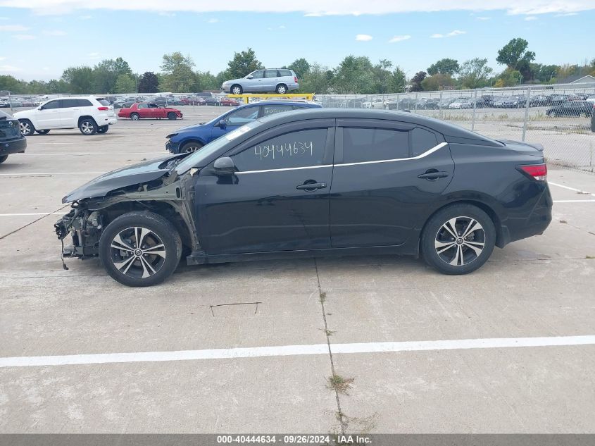 2020 Nissan Sentra Sv Xtronic Cvt VIN: 3N1AB8CV1LY302687 Lot: 40444634