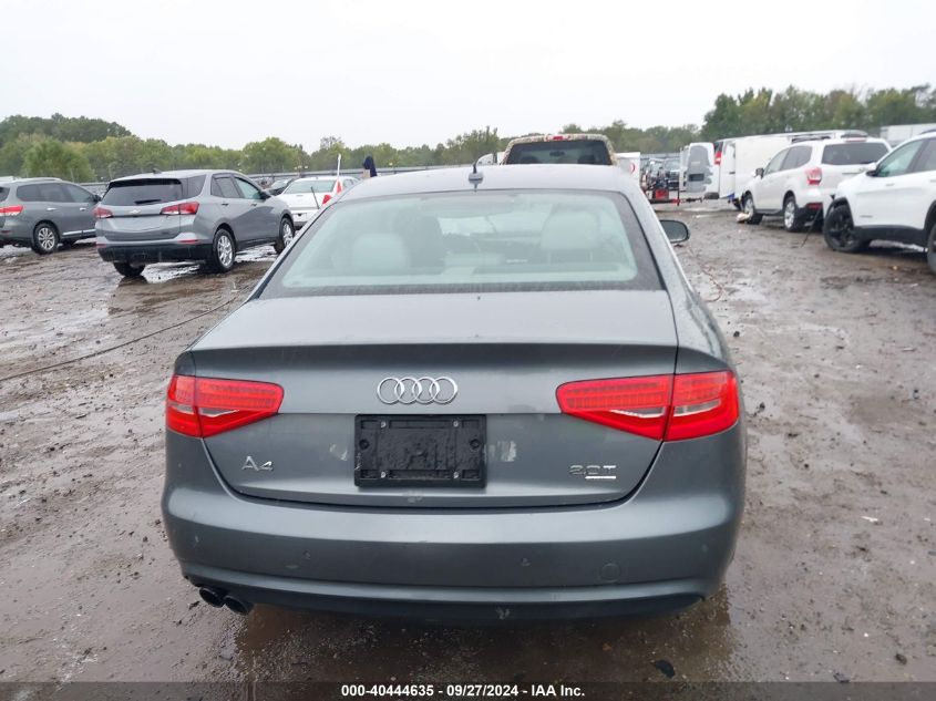 2013 Audi A4 2.0T Premium VIN: WAUFFAFL7DN050223 Lot: 40444635