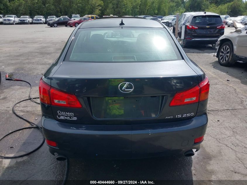 2008 Lexus Is 250 VIN: JTHCK262582022909 Lot: 40444660