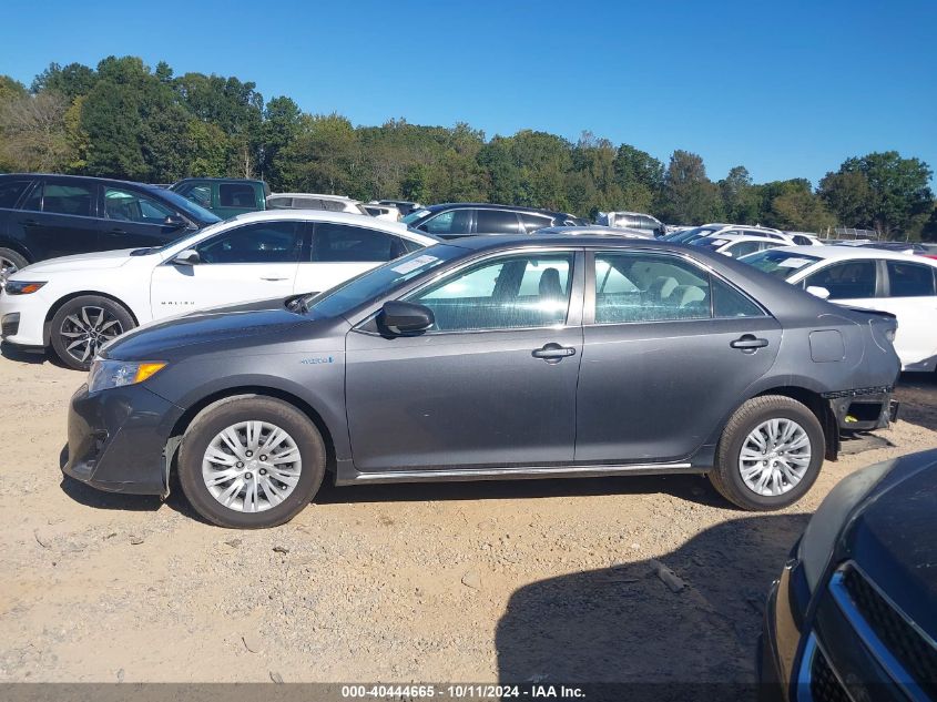 4T1BD1FK4CU018053 2012 Toyota Camry Hybrid Le