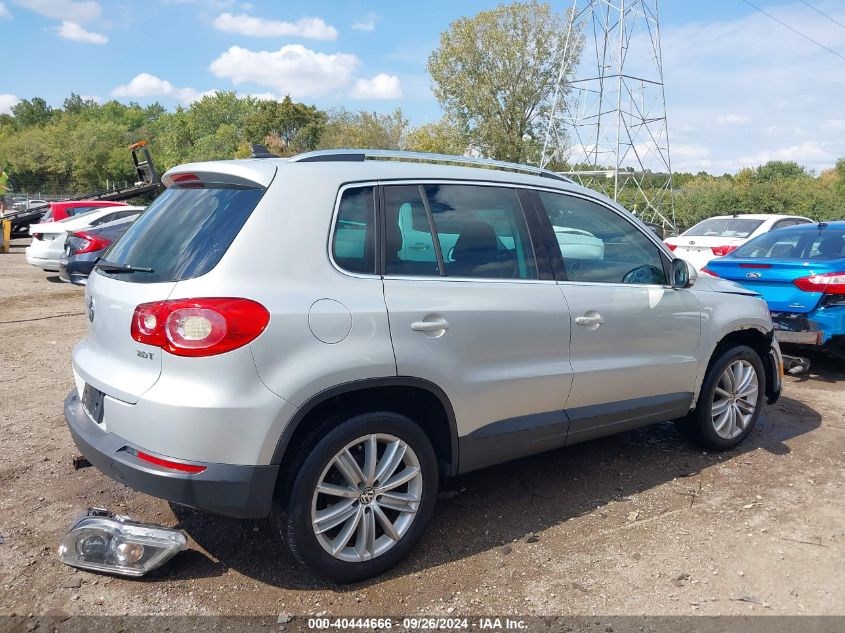 2011 Volkswagen Tiguan Sel VIN: WVGAV7AX1BW550877 Lot: 40444666