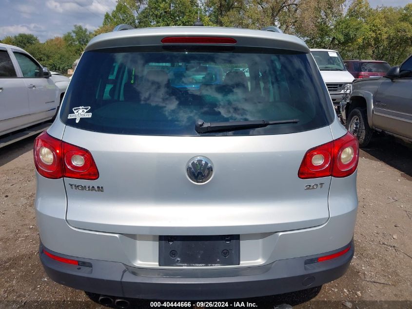 2011 Volkswagen Tiguan Sel VIN: WVGAV7AX1BW550877 Lot: 40444666