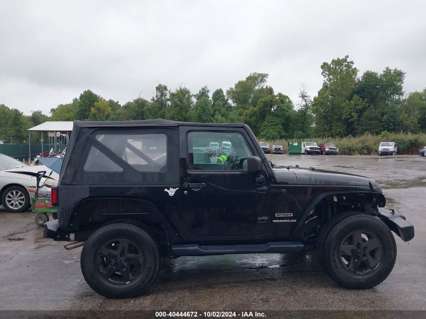 2017 Jeep Wrangler Sport 4X4 VIN: 1C4AJWAGXHL674263 Lot: 40444672