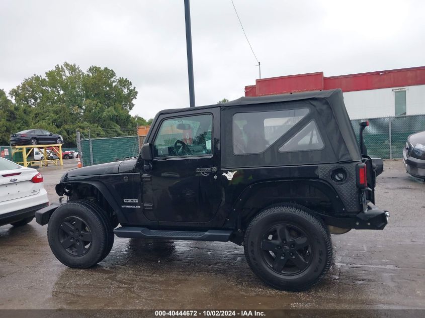 2017 Jeep Wrangler Sport 4X4 VIN: 1C4AJWAGXHL674263 Lot: 40444672