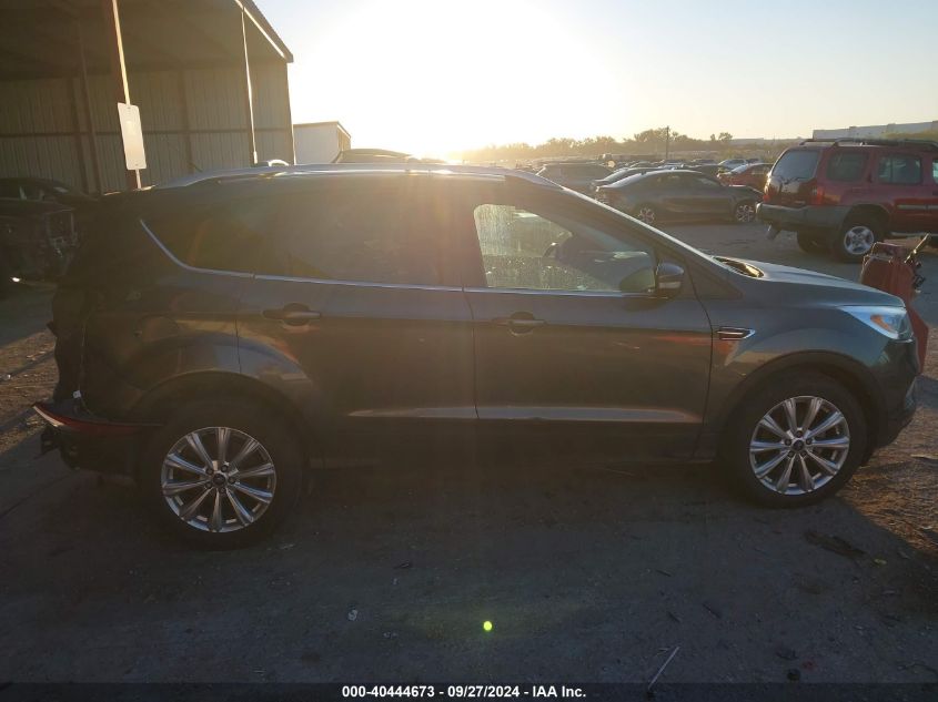 2017 FORD ESCAPE TITANIUM - 1FMCU0JD4HUD76154