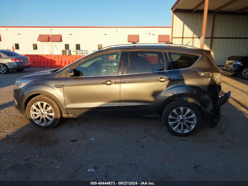 2017 FORD ESCAPE TITANIUM - 1FMCU0JD4HUD76154