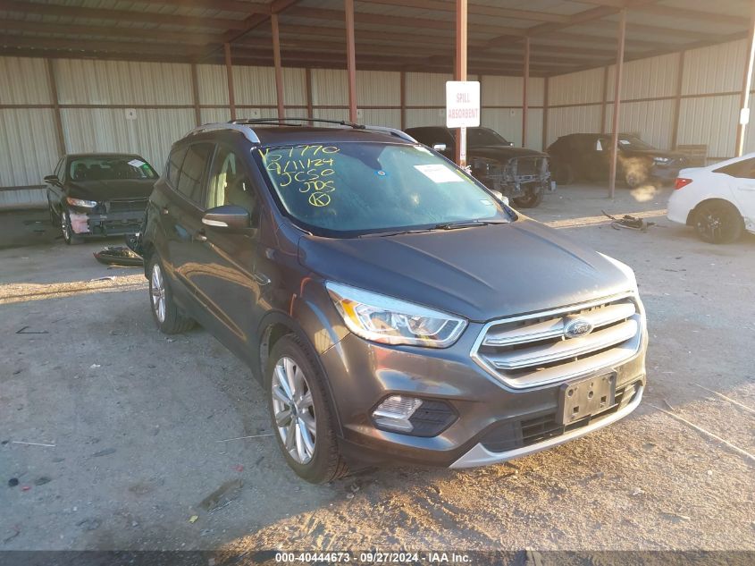 2017 FORD ESCAPE TITANIUM - 1FMCU0JD4HUD76154