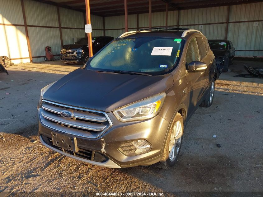 2017 FORD ESCAPE TITANIUM - 1FMCU0JD4HUD76154